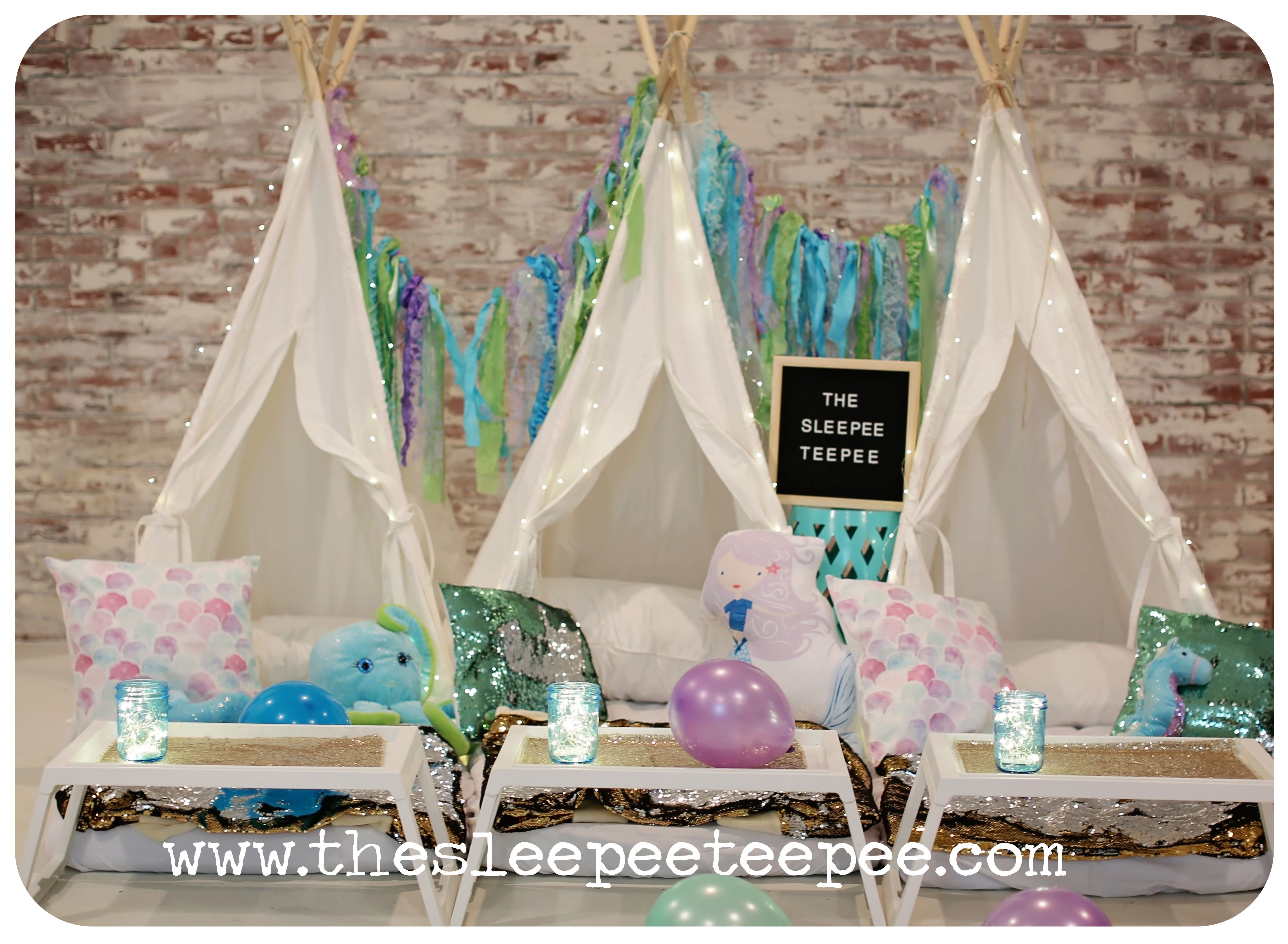 the sleepee teepee~mermaid