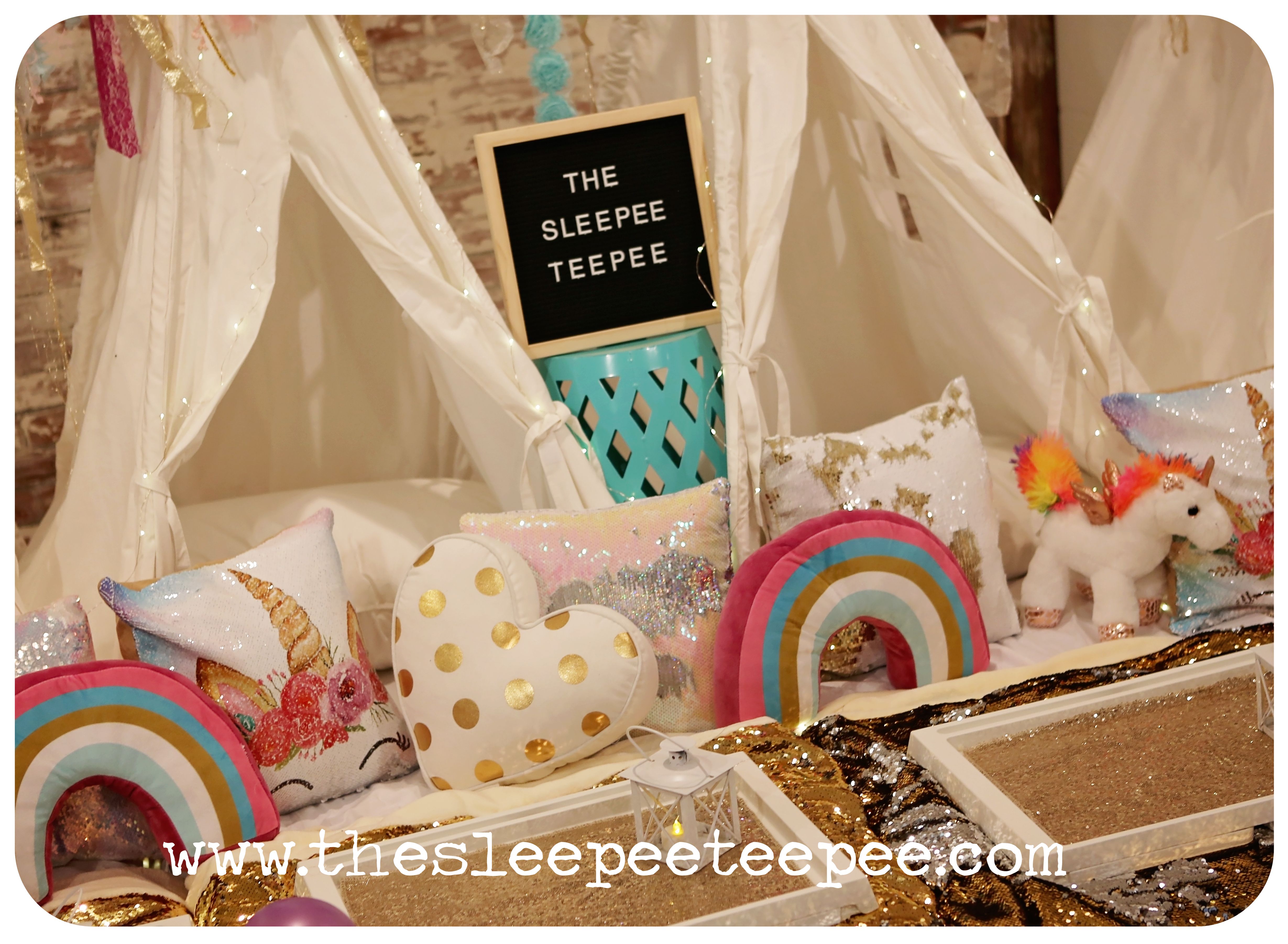 the sleepee teepee~unicorn